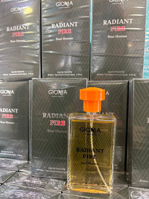 Gioma radiant fire pour homme equivalente Roma 100ml Edt