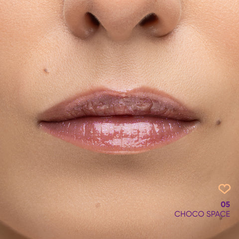 NEJHA Diamond Crush – Lip Oil Scintillante – 05 Choco Space