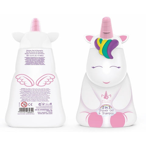 SHOWER GEL+SHAMPOO UNICORNO 400ML