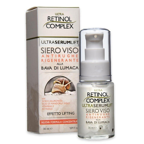 RETINOL COMPLEX SIERO VISO ANTIRUGHE RIGENERANTE ALLA BAVA DI LUMACA 30ML