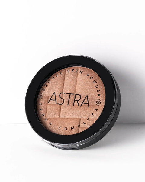 ASTRA BRONZE SKIN POWDER - Terra Compatta Effetto Bronzer 15