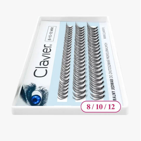 CIUFFETTI CIGLIA MIX 8/10/12MM CLAVIER