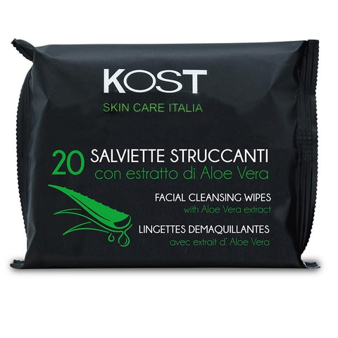 KOST SALVIETTE STRUCCANTI CON ALOE 20PCS