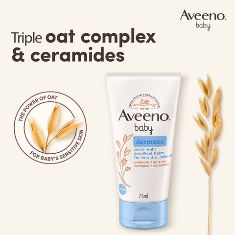 AVEENO BABY DERMEXA CREMA EMOLIENTE NOTTE 75ML