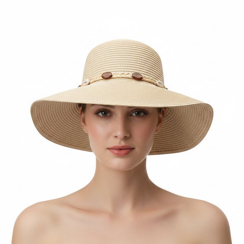 Cappello canapa modello conchiglia