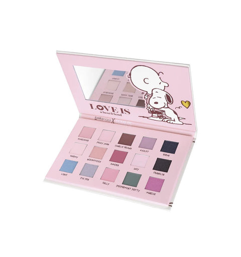 BELLA OGGI X SNOOPY LOVE IS BEAST FRIEND PALETTE OMBRETTI 15 COLORI