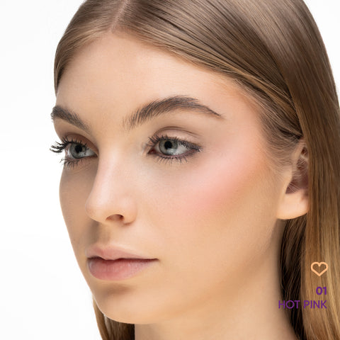 NEJHA  Blush in Polvere – 01 Hot Pink