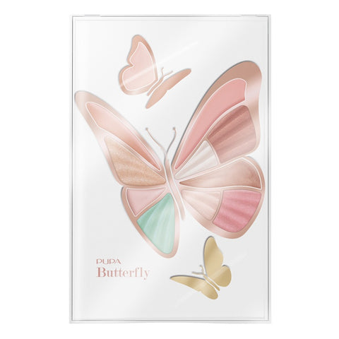 PUPA BUTTERFLY TROUSSE MAKE UP 004 PASTEL TOUCH