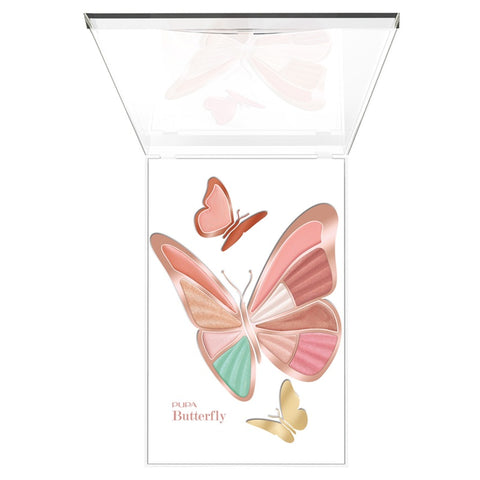 PUPA BUTTERFLY TROUSSE MAKE UP 004 PASTEL TOUCH