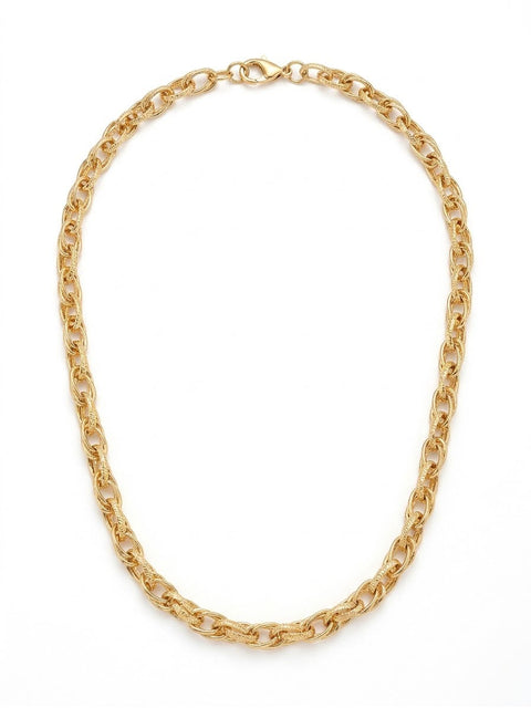 COLLANA MODELLO CATENA CON INTRECCIO