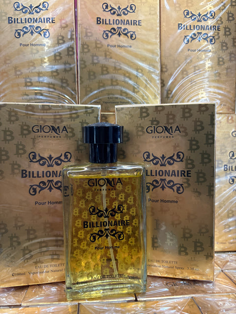 Gioma billionaire 100ml edt pour homme equivalente di one million