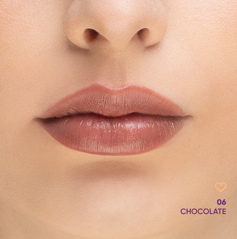 NEJHA Lip-Ossession – Rossetto cremoso – 06 Chocolate