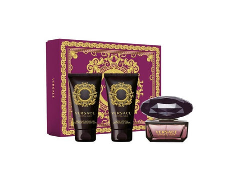 VERSACE CRYSTAL NOIR CONFEZIONE 3 PCS