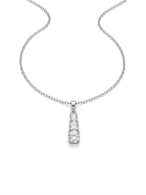COLLANA CON PENDENTE TRIS PUNTO LUCE