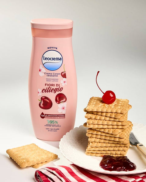 LEOCREMA CREMA CORPO IDRATANTE AI FIORI DI CILIEGIO 250 ml