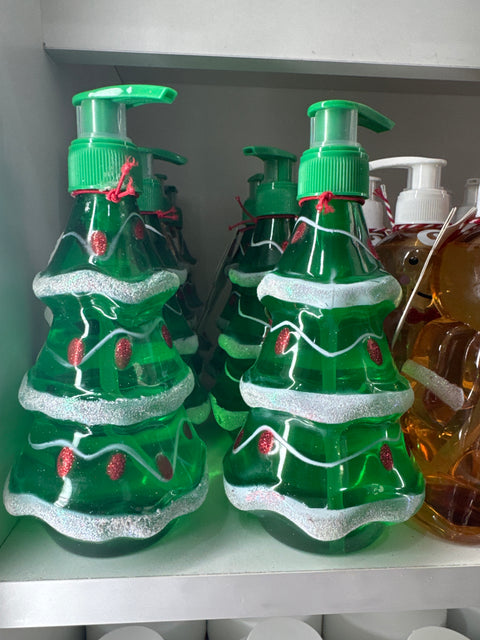 Sapone per le mani albero di Natale