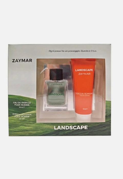 Confezione zaymar landscape 2 pcs - edp 50ml + doccia schiuma 120ml homme