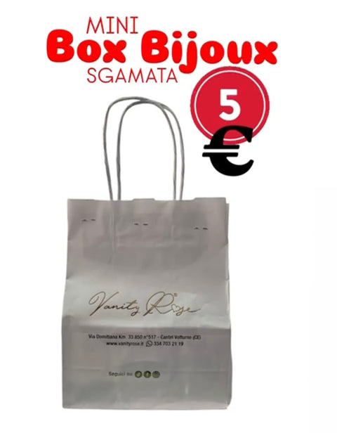 Box bijoux sgamata 10 pezzi