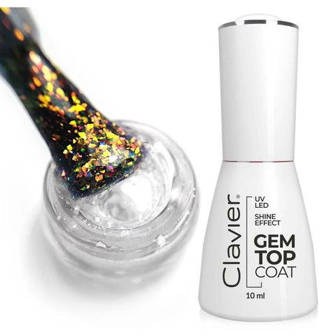 TOP COAT GEM CLAVIER 10ML