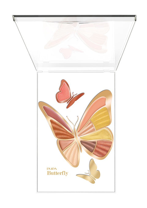 PUPA BUTTERFLY TROUSSE MAKE UP 002 GOLDEN BROWN