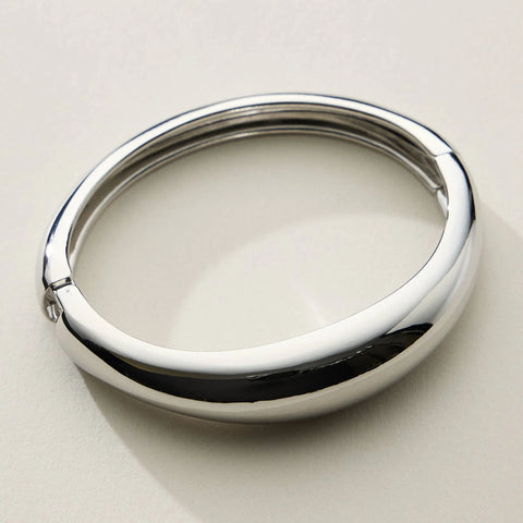 Bracciale rigido silver