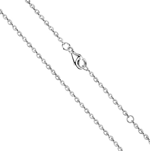 Collana mod. catena silver