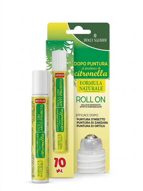 DOLCI SGUARDI ROLL ON DOPO PUNTURA AL PROFUMO DI CITRONELLA