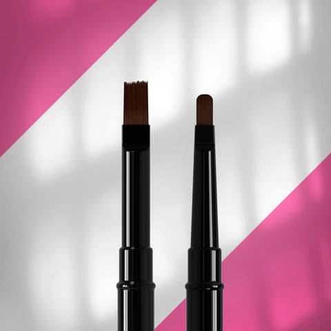 STALEKS Pennello bifacciale 04/08 EXPERT — Double Endend brush Per gel 7 mm / Per gel 10 mm