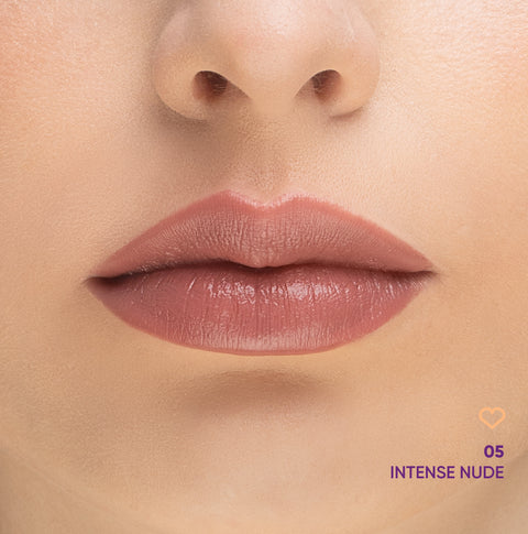 NEJHA Lip-Ossession – Rossetto cremoso – 05 Intense Nude