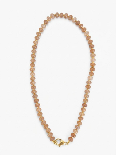 COLLANA IN PIETRE NATURALI CON CHIUSURA GOLD