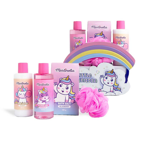 MARTINELIA BATH SET LITTLE UNICORN 4 PCS