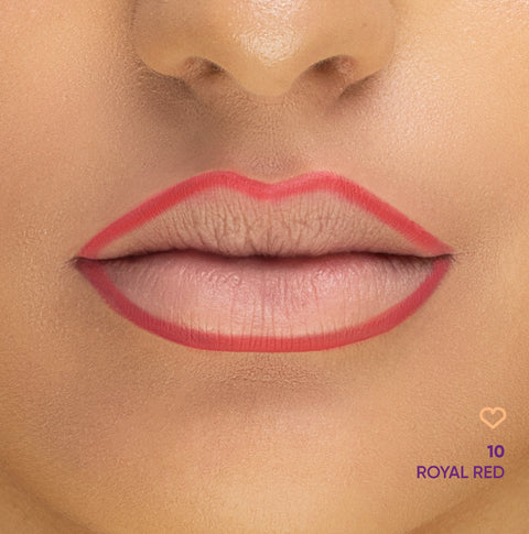 NEJHA Lip-Ossession Pencil – Matita labbra – 10 Royal Red