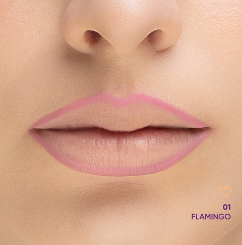 NEJHA Lip-Ossession Pencil – Matita labbra – 01 Flamingo
