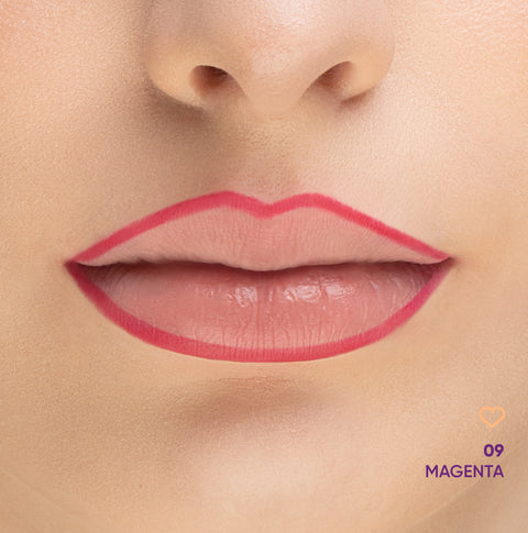 NEJHA Lip-Ossession Pencil – Matita labbra – 09 Magenta
