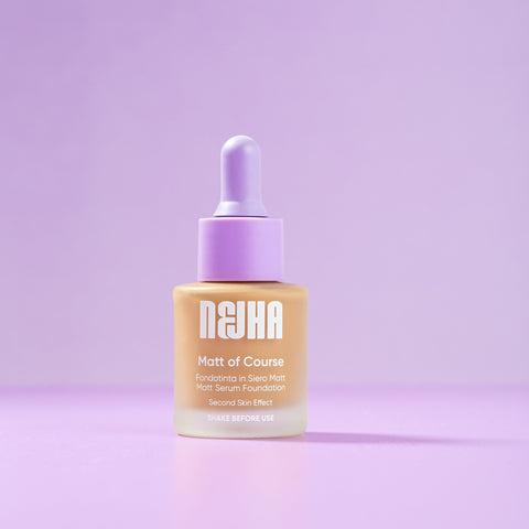 NEJHA Matt of Course – Fondotinta Matt – W08 Toffee