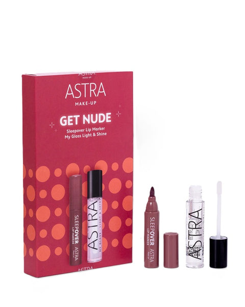 COFANETTO ASTRA GET NUDE - Duo Pennarello Labbra + Gloss