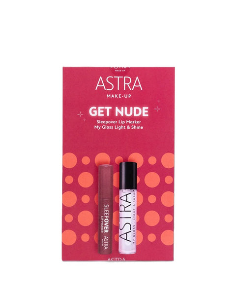 COFANETTO ASTRA GET NUDE - Duo Pennarello Labbra + Gloss