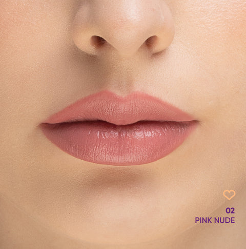 NEJHA Lip-Ossession – Rossetto cremoso – 02 Pink Nude