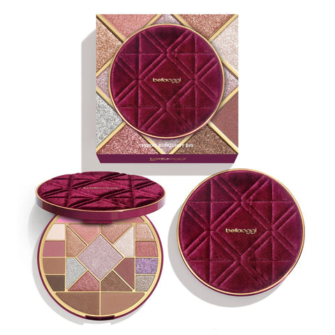 BELLA OGGI VELVET DREAM PALETTE ROYAL BURGUNDY BIG