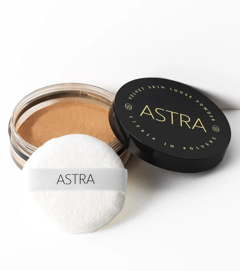 ASTRA VELVET SKIN LOOSE POWDER - Cipria in Polvere Coprenza Leggera 03