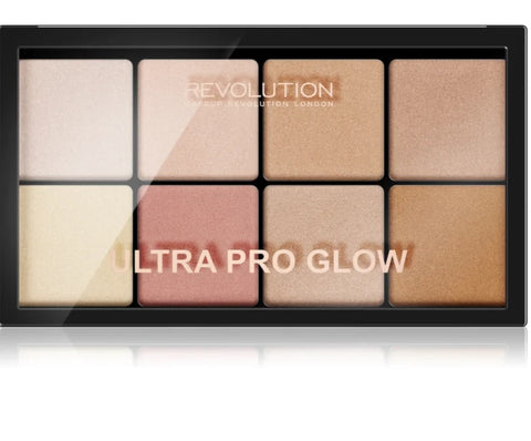 REVOLUTION ULTRA PROW GLOW PALETTE VISO 8 SHADE