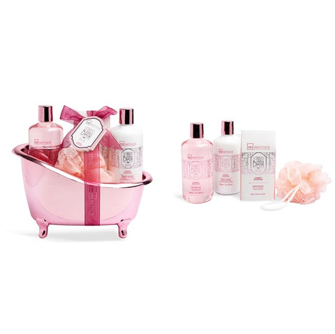 IDC INSTITUTE SCENTED BATH ROSE CHERRY BLOSSOM 4 PCS