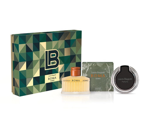 LAURA BIAGIOTTI ROMA UOMO 2 PCS - edt 125ml + wireless phone