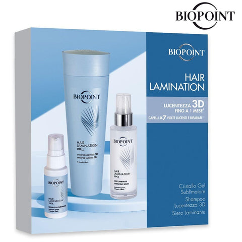 BIOPOINT HAIR LAMINATION LUCENTEZZA 3D CONFECT 3PCS