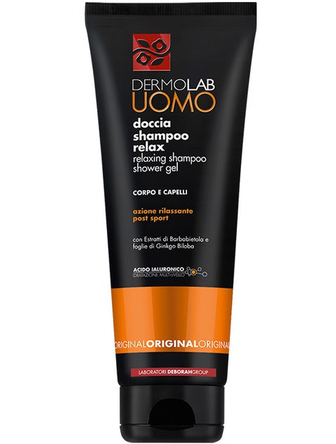 DERMOLAB UOMO DOCCIA SHAMPOO RELAX CORPO E CAPELLI 250ML