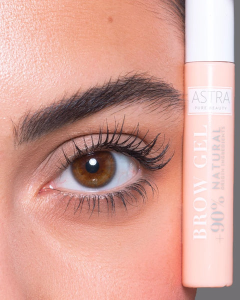 astra PURE BEAUTY BROW GEL - Gel Sopracciglia Trasparente Naturale