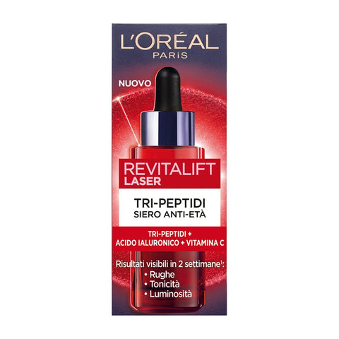 L'oreal siero viso revitalift laser tri-peptifi anto-età 30ml