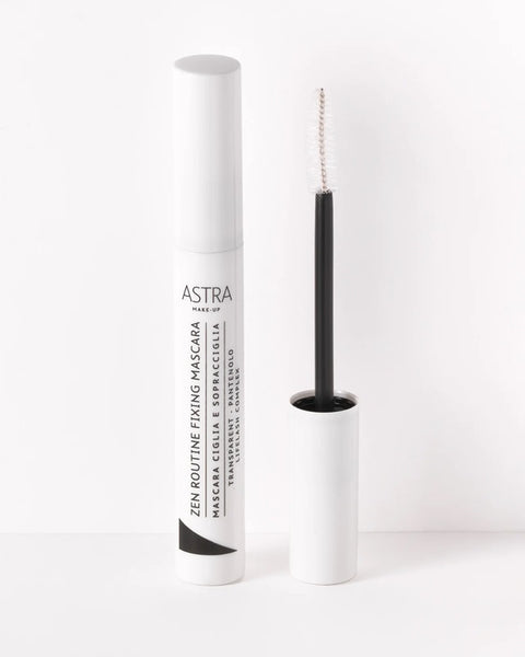 ZEN ROUTINE FIXING MASCARA - Mascara Ciglia + Sopracciglia Trasparente ASTRA