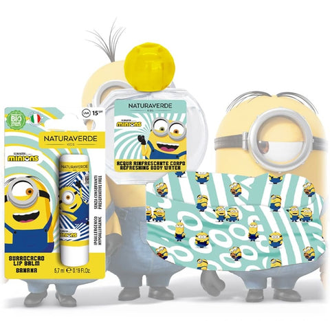 NATURAVERDE MINIONS CONFEZIONE 3 PCS