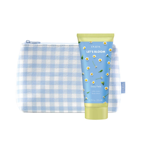 PUPA LET'S BLOOM LATTE CORPO 200 ML DAISY FIELD + POCHETTE